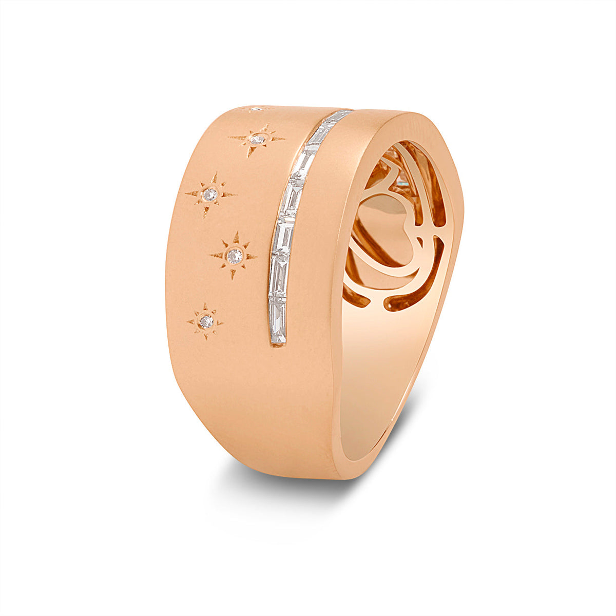 Diamond Celestial Tapered Cigar Band