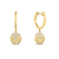 Diamond Petite Confetti Disc Dangle Earring