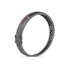 Rainbow Sapphire Confetti Signature Bangle