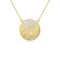 Diamond Confetti Signature Disc Necklace