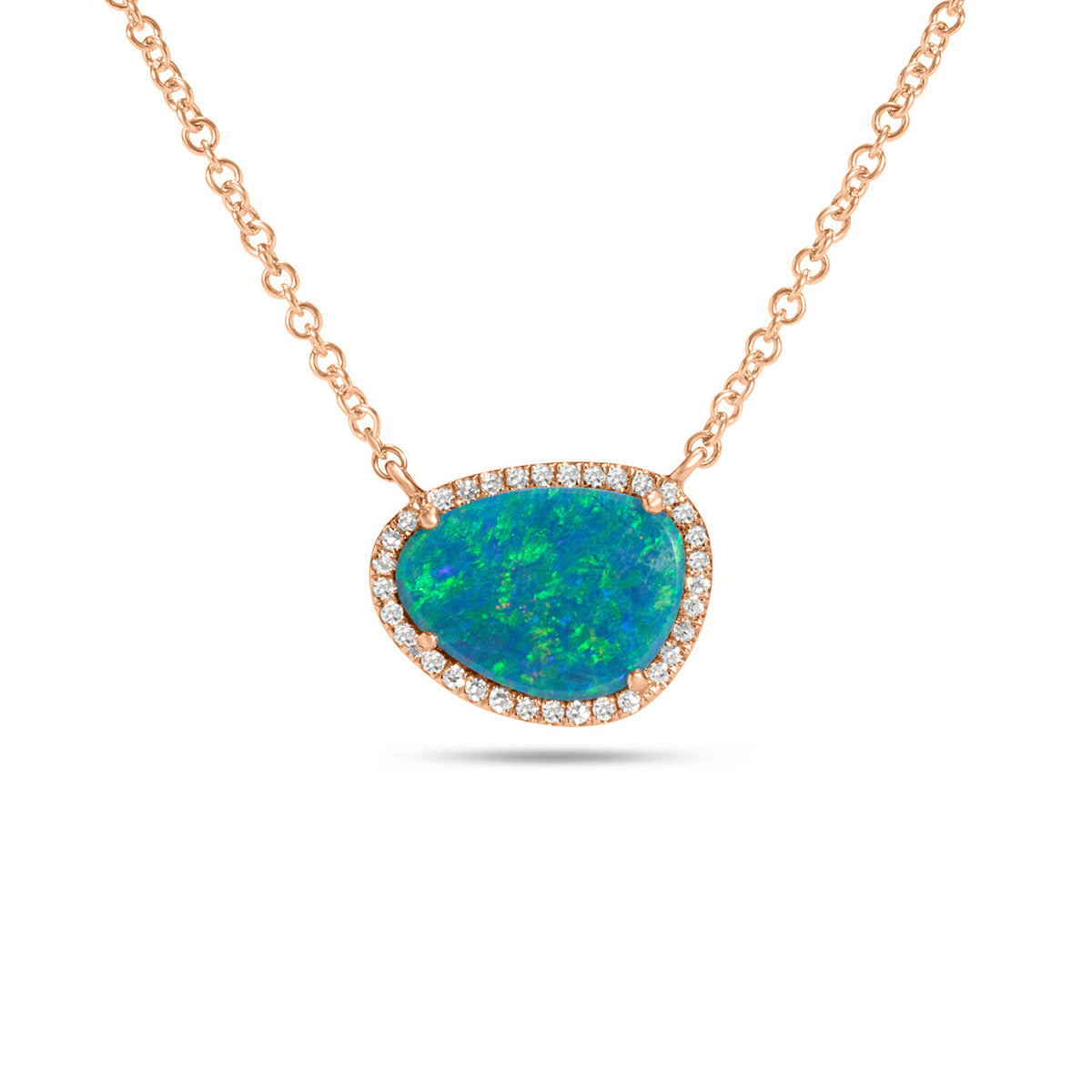 Opal & Diamond Signature Necklace