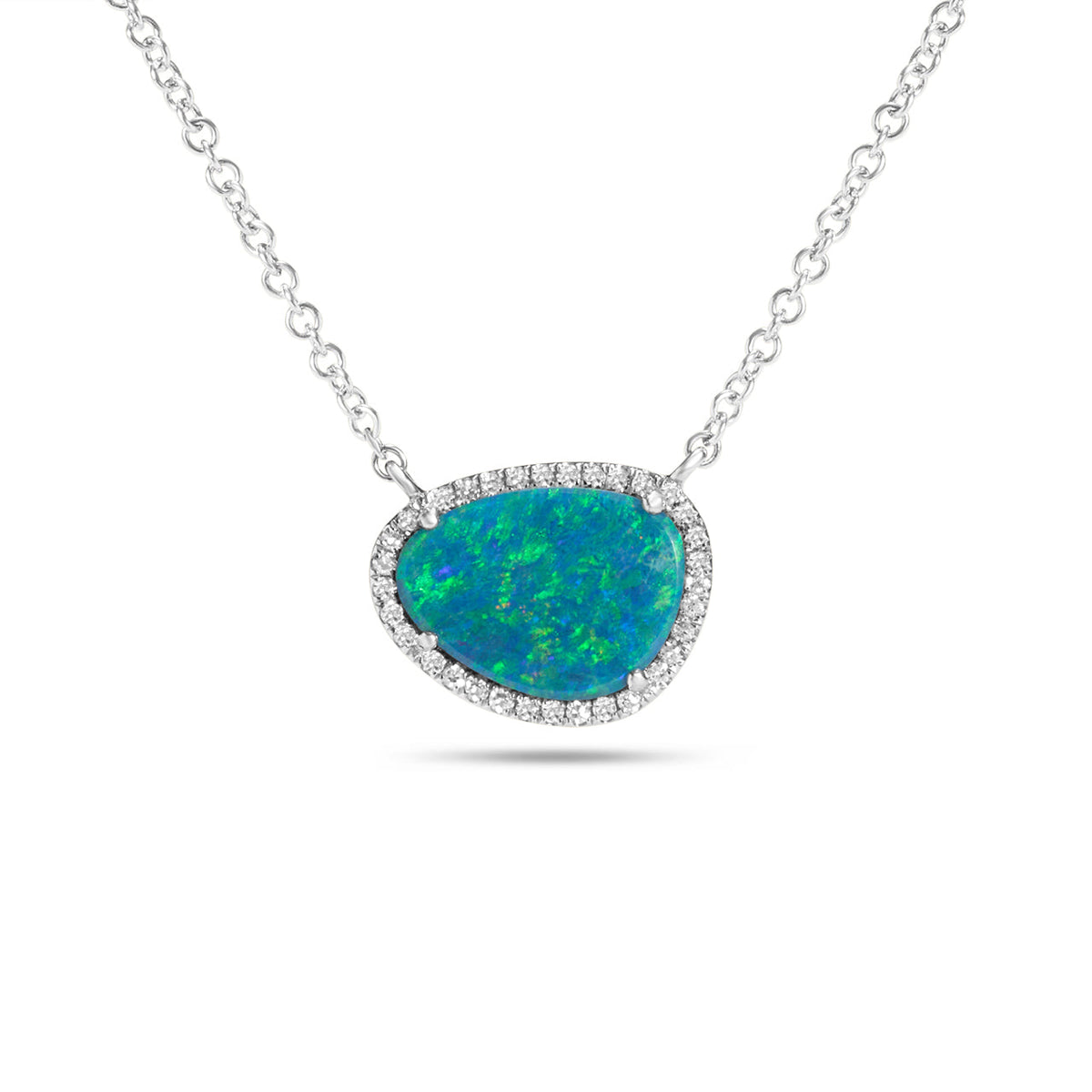Opal & Diamond Signature Necklace