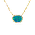 Opal & Diamond Signature Necklace