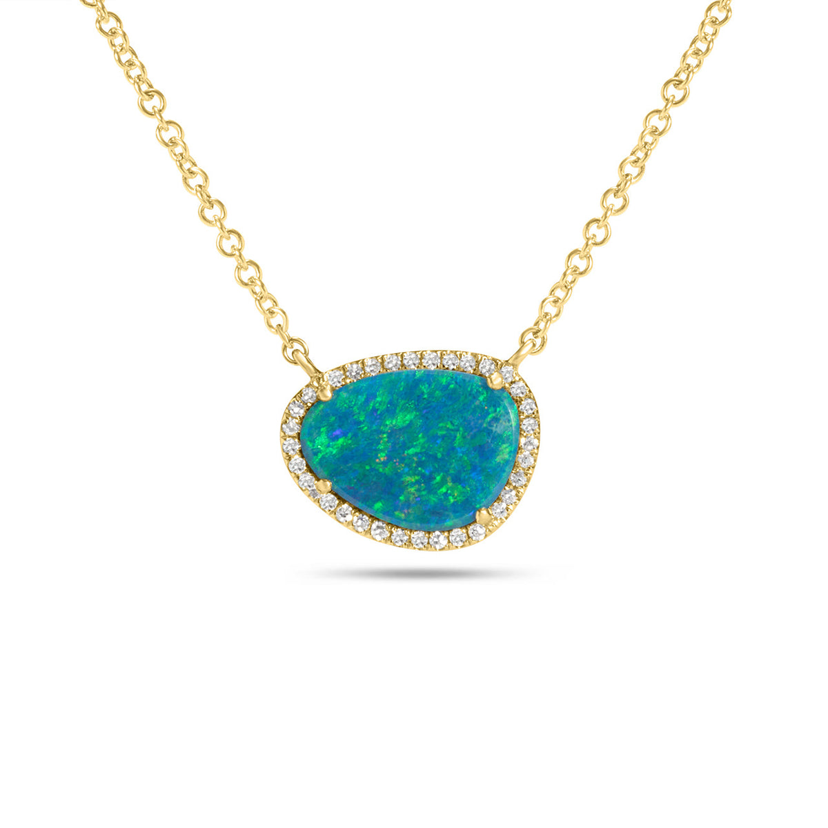 Opal & Diamond Signature Necklace