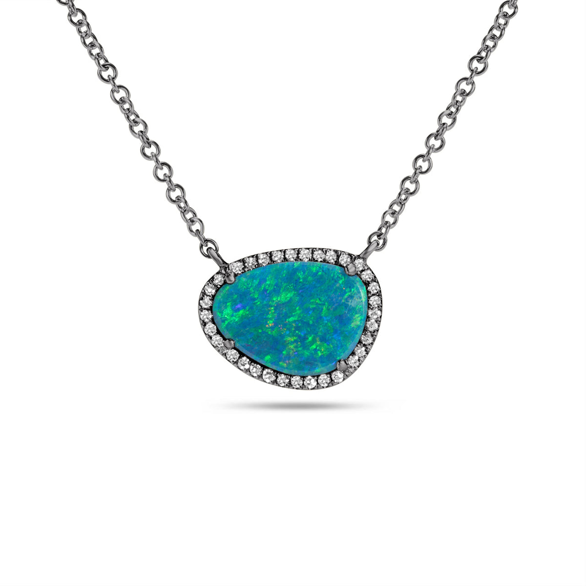 Opal & Diamond Signature Necklace