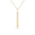 Diamond Petite Confetti Bar Necklace