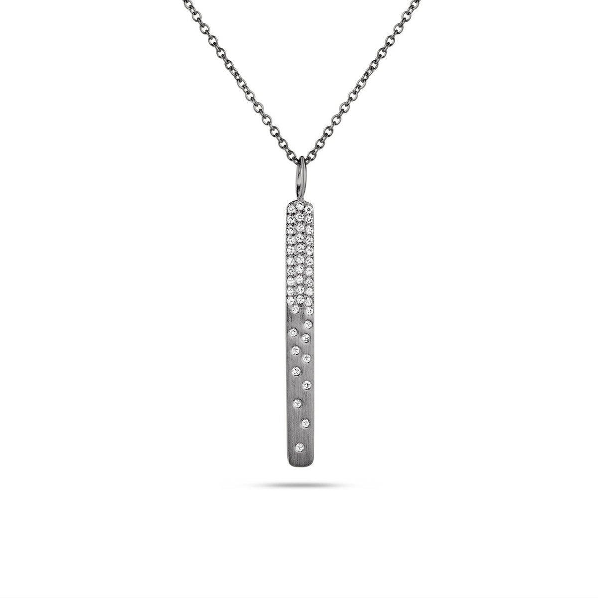 Diamond Petite Confetti Bar Necklace