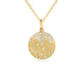 Diamond Petite Confetti Disc Necklace