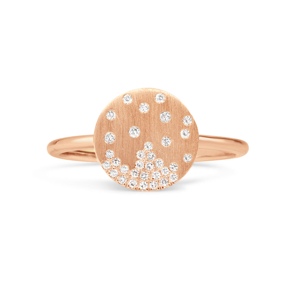 Diamond Petite Confetti Disc Ring