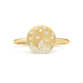 Diamond Petite Confetti Disc Ring