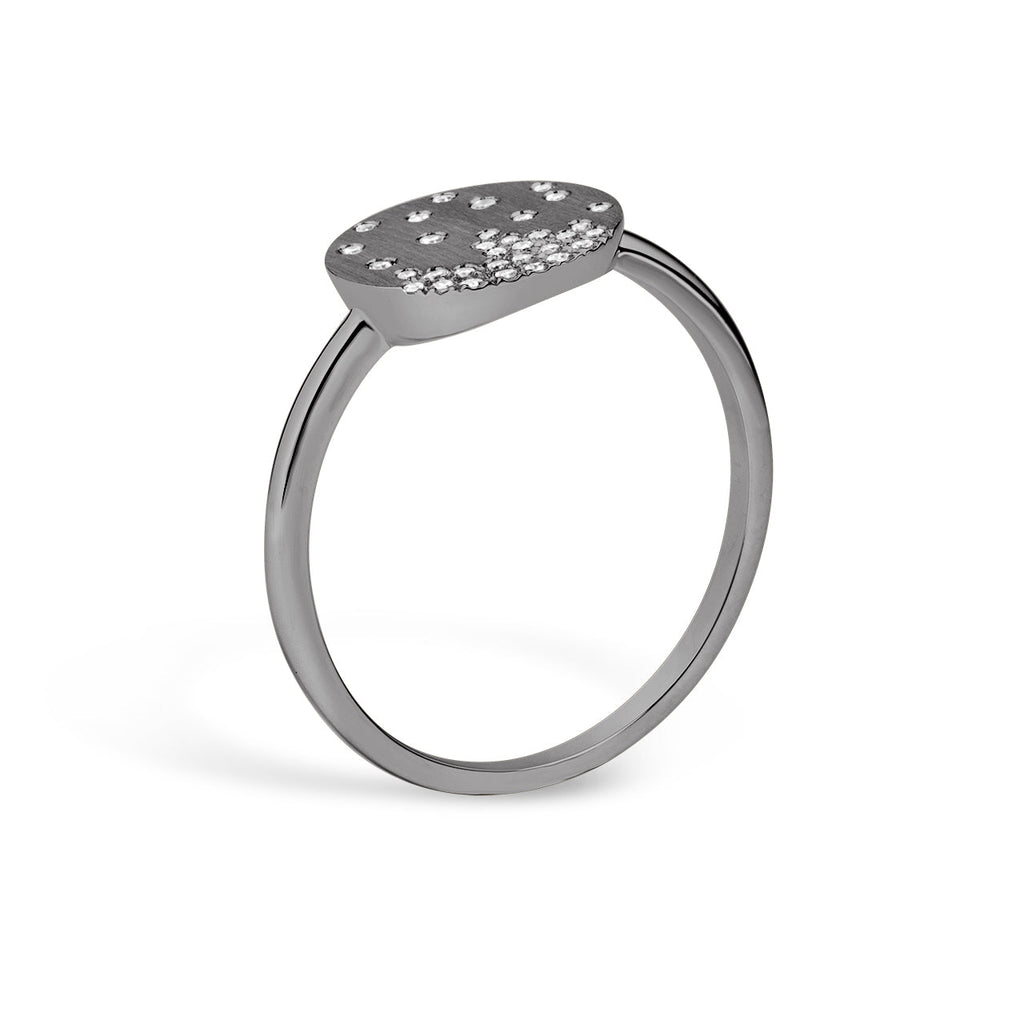 Diamond Petite Confetti Disc Ring