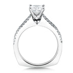 Split Shank Style Engagement Ring — R034W