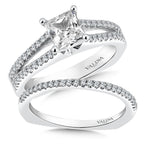 Split Shank Style Engagement Ring — R034W