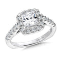 Halo Engagement Ring — R083W