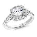 Halo Engagement Ring — R083W