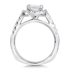 Halo Engagement Ring — R083W