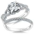 Spiral Style Engagement Ring — R090W