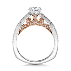 Split Shank Style Engagement Ring — R1009WP