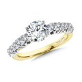 Diamond Engagement Ring — R1016YW