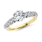 Diamond Engagement Ring — R1016YW