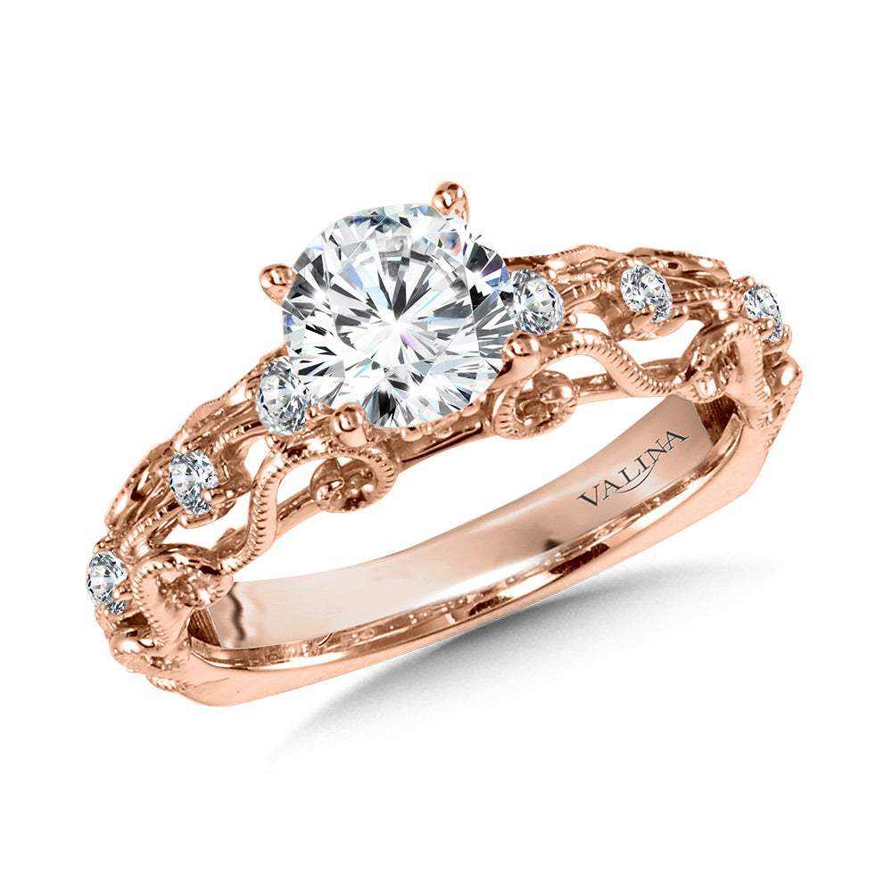 Vintage Engagement Ring — R1017P