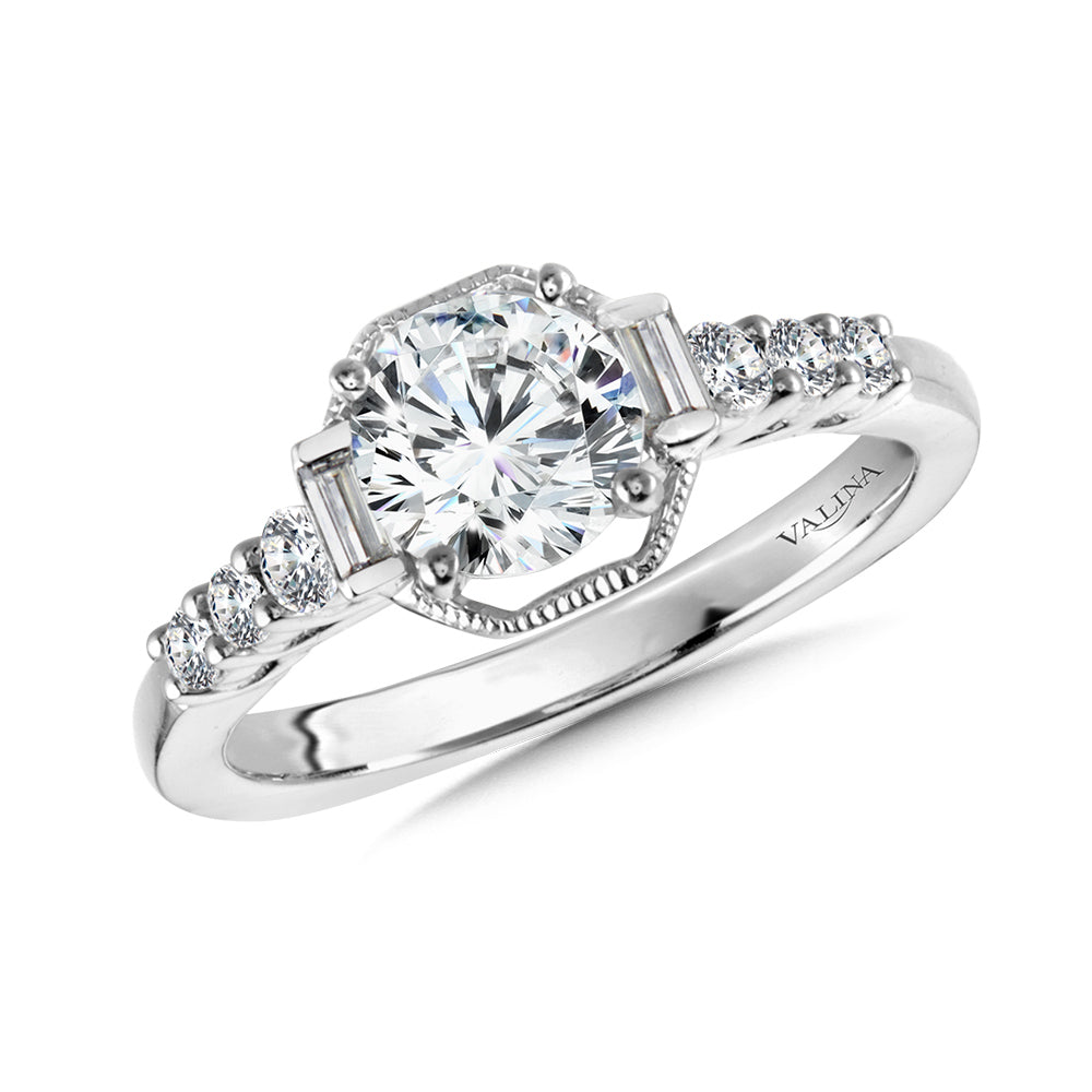 Diamond Engagement Ring — R1019W