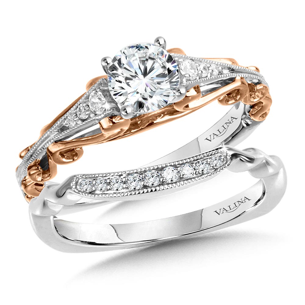 Decorative Wedding Band — R1030BW
