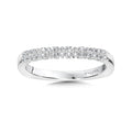 Double Diamond Wedding Band — R1034BW