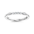 Tapered Diamond Wedding Band — R1037BW