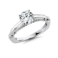 Diamond Solitaire Engagement Ring — R1040W