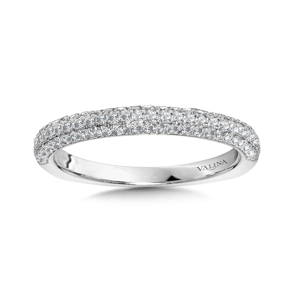 Diamond Wedding Band — R1048BW