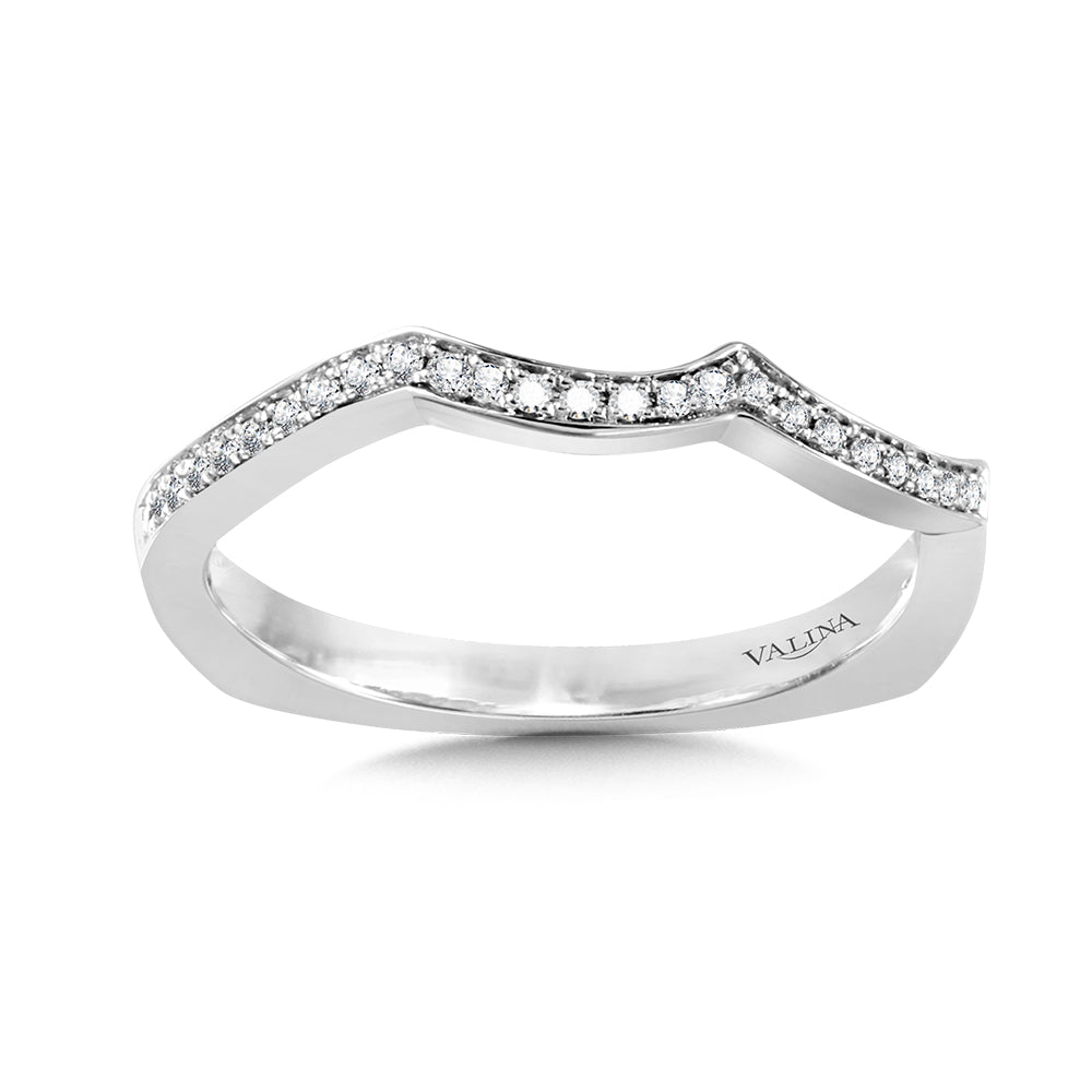 Diamond Wedding Band — R1054BW