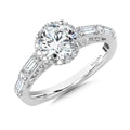 Halo Diamond Engagement Ring — R1062W