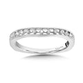 Vintage Milgrain Diamond Wedding Band — R1063BW