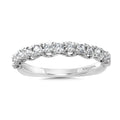 Decorative Diamond Wedding Band — R1066BW