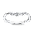 Vintage Crown Diamond Wedding Band — R1074BW