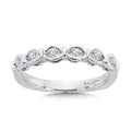 Straight Diamond Wedding Band — R1075BW