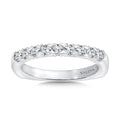Unique Straight Diamond Wedding Band — R1084BW