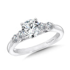 Five-Stone Straight Engagement Ring — R1086W