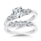 Five-Stone Straight Engagement Ring — R1086W