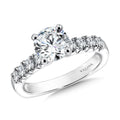 Five-Stone Straight Engagement Ring — R1087W