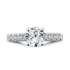 Five-Stone Straight Engagement Ring — R1087W