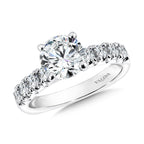 Five-Stone Straight Engagement Ring — R1088W