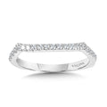 Curved Diamond Wedding Band — R1093BW