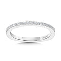 Straight Diamond Wedding Band — R1095BW