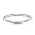 Straight Diamond Wedding Band — R1115BW-SR
