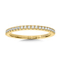 Straight Diamond Wedding Band — R1116BY-SR