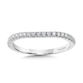 Curved Diamond Wedding Band — R1118BW-SR