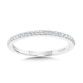 Straight Diamond Wedding Band — R1121BW-SR