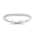Curved Diamond Wedding Band — R1125BW-SR